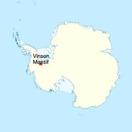 vinson massif map