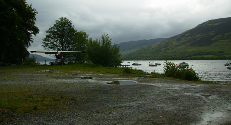 Scotland-Seaplanes-seaplane-parked-up