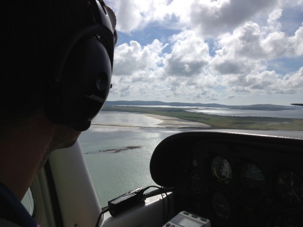 11 - Turning finals for a beach landing