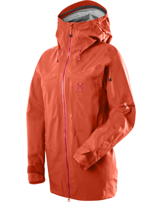 Haglofs AW14 Vojd jacket ladies orange - Adventure 52 magazine