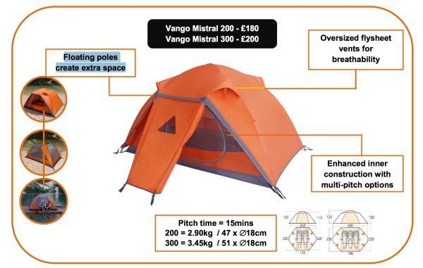 Vango Mistral tent