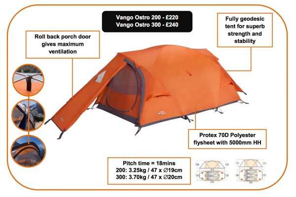 Vango Ostro tent