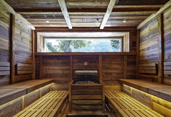 indoor sauna