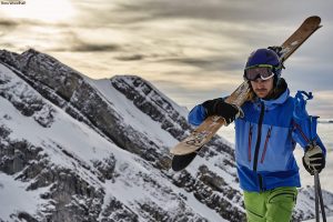 Rupert Gammond of PFD Skis - mountain vista (C) Ross Woodhall