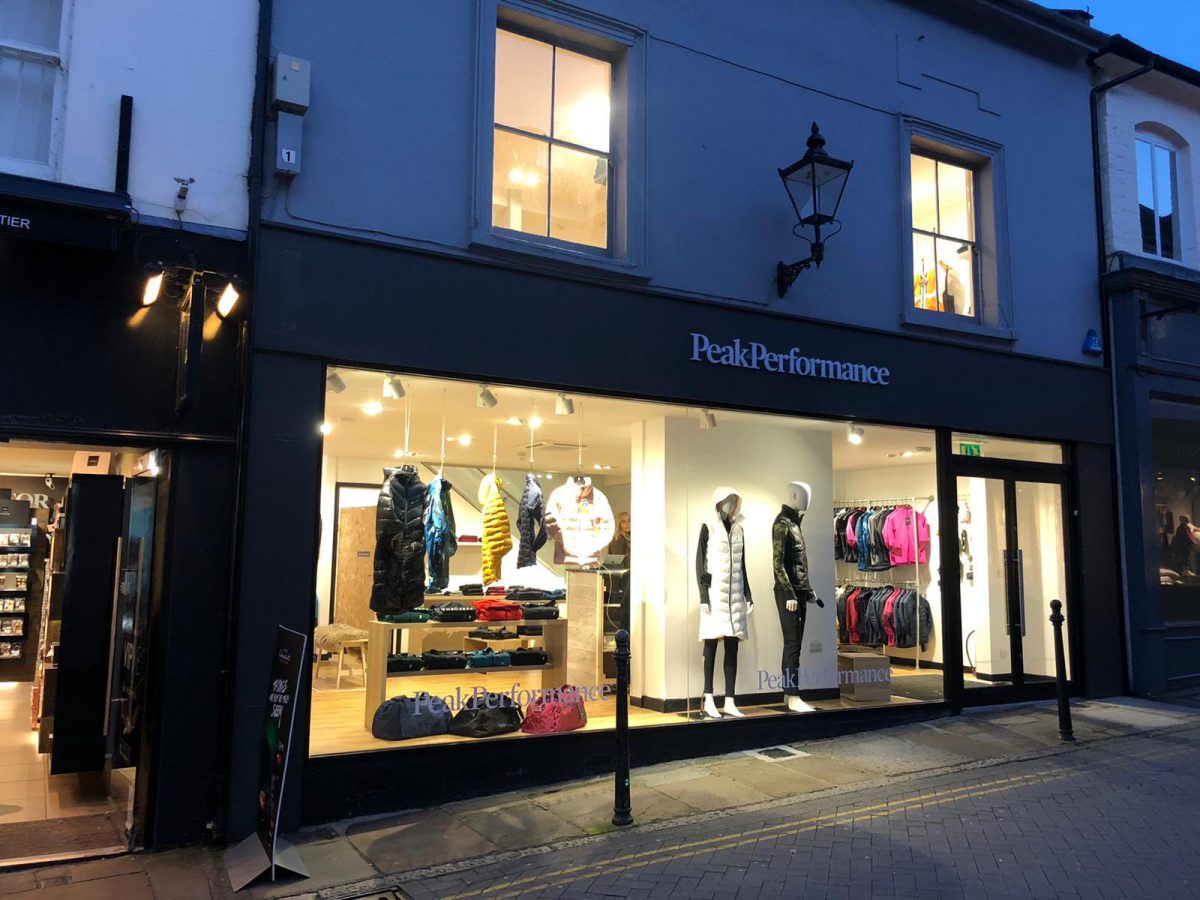 Peak Performance pop-up shop opens in Guildford – Adventure 52