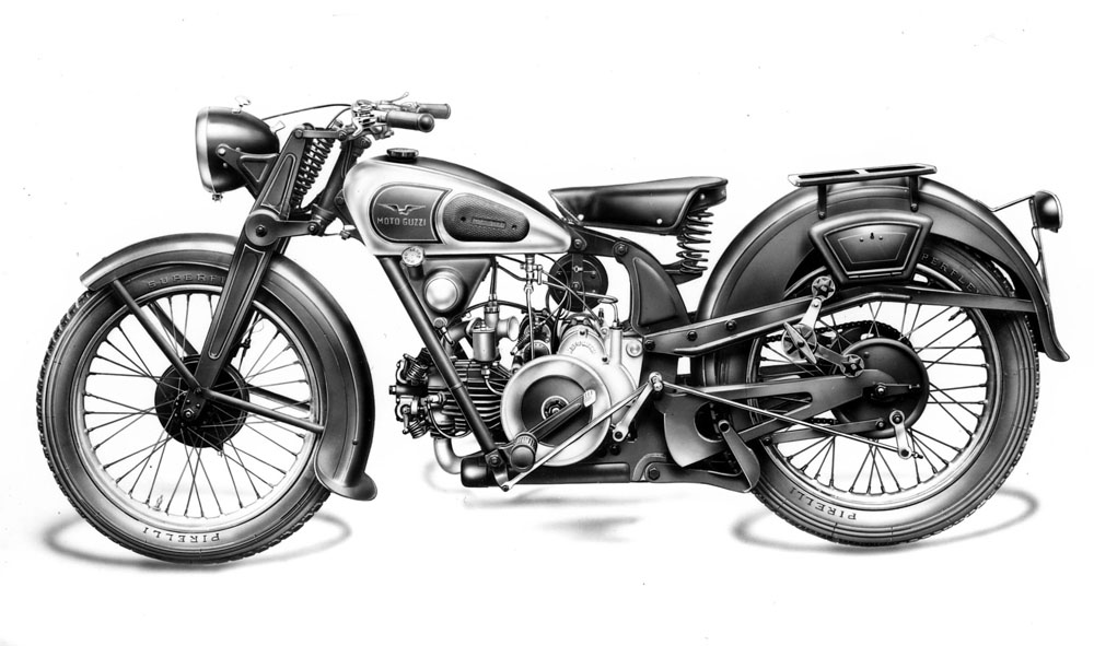 Moto Guzzi pls 246 1938