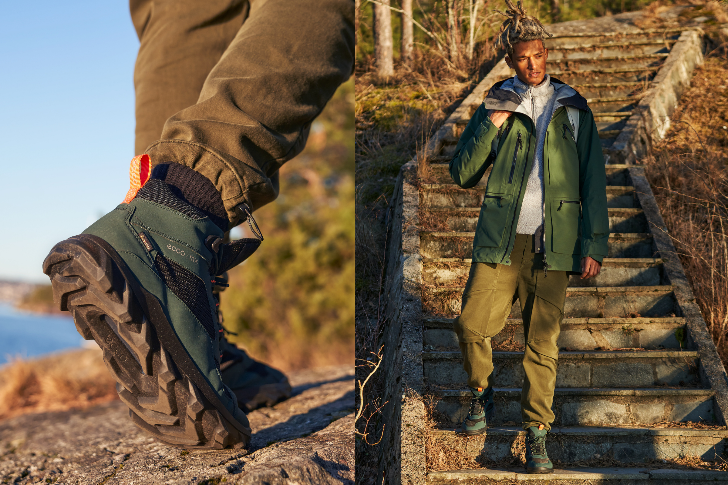 let scaring dal New MX and Exohike hiking boots from ECCO – Adventure 52